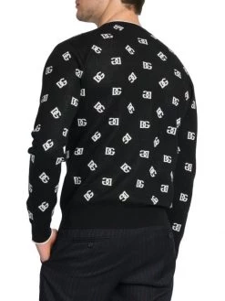 DOLCE&GABBANA Long-Sleeve DG Dot Sweater For Men -Deals DOLCE&GABBANA Store unnamed file 2151