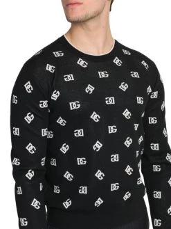 DOLCE&GABBANA Long-Sleeve DG Dot Sweater For Men -Deals DOLCE&GABBANA Store unnamed file 2152