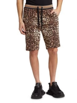 DOLCE&GABBANA Leopard-Print Cotton Jogger Shorts For Men 11 DOLCE&GABBANA Leopard-Print Cotton Jogger Shorts For Men -Deals DOLCE&GABBANA Store unnamed file 217