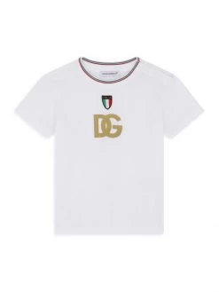 DOLCE&GABBANA Baby's Cotton Logo T-Shirt For Kids