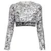 DOLCE&GABBANA Zebra Cropped Sequin-Embroidered Top -Deals DOLCE&GABBANA Store unnamed file 2178