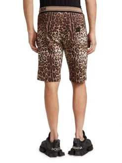 DOLCE&GABBANA Leopard-Print Cotton Jogger Shorts For Men 13 DOLCE&GABBANA Leopard-Print Cotton Jogger Shorts For Men -Deals DOLCE&GABBANA Store unnamed file 219