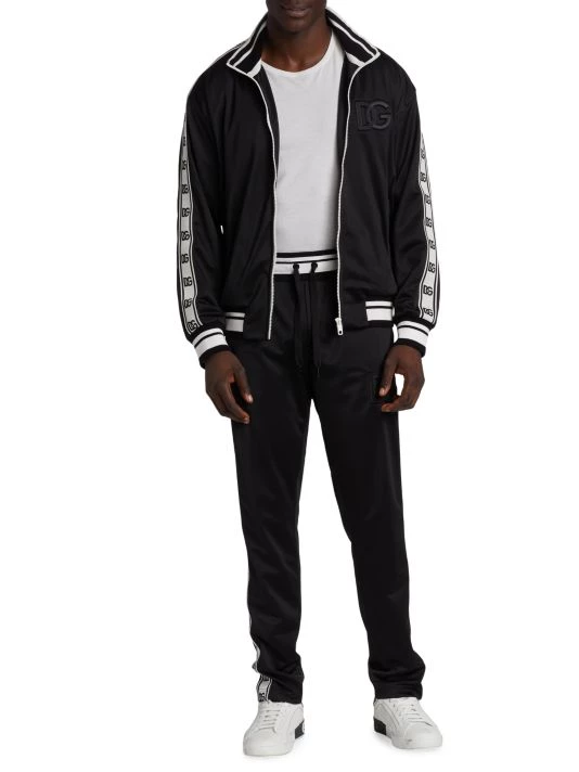 DOLCE&GABBANA Embossed Logo Tape Sweatpants For Men 4 DOLCE&GABBANA Embossed Logo Tape Sweatpants For Men - Image 2