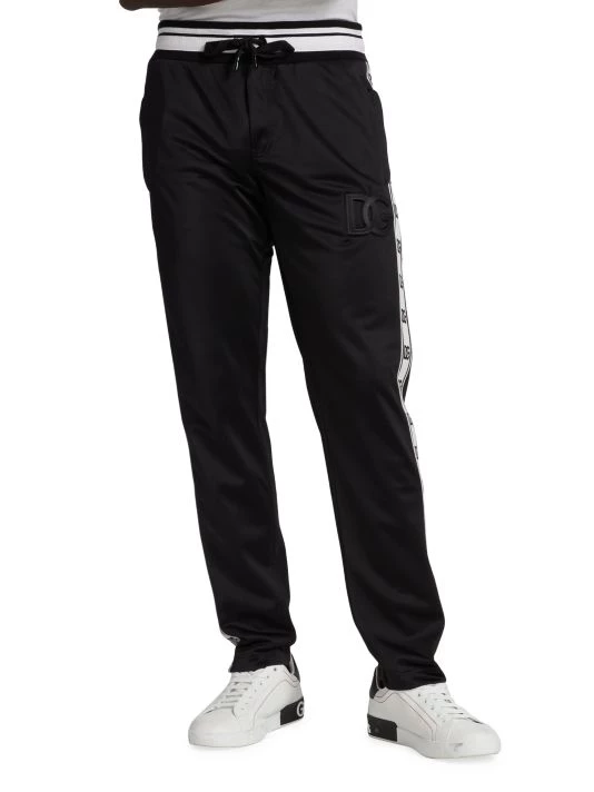 DOLCE&GABBANA Embossed Logo Tape Sweatpants For Men 5 DOLCE&GABBANA Embossed Logo Tape Sweatpants For Men - Image 3