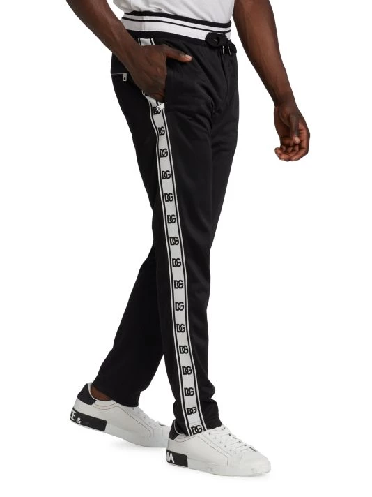 DOLCE&GABBANA Embossed Logo Tape Sweatpants For Men 6 DOLCE&GABBANA Embossed Logo Tape Sweatpants For Men - Image 4