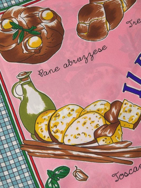 DOLCE&GABBANA Printed Silk Twill Scarf 6 DOLCE&GABBANA Printed Silk Twill Scarf - Image 4