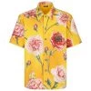 DOLCE&GABBANA Logo Plaque Floral Denim Shirt For Men -Deals DOLCE&GABBANA Store unnamed file 2226