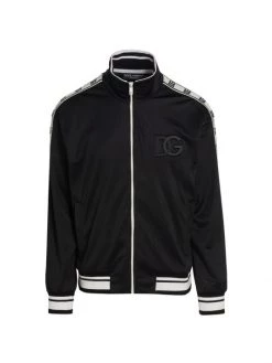 DOLCE&GABBANA Embossed Logo Track Jacket For Men