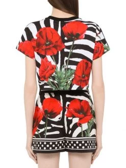 DOLCE&GABBANA Logo Cropped T-Shirt -Deals DOLCE&GABBANA Store unnamed file 2275