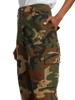 DOLCE&GABBANA Camo High-Rise Pants -Deals DOLCE&GABBANA Store unnamed file 2301