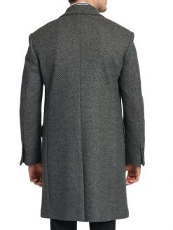 DOLCE&GABBANA Wool Herringbone Overcoat For Men 12 DOLCE&GABBANA Wool Herringbone Overcoat For Men -Deals DOLCE&GABBANA Store unnamed file 2307