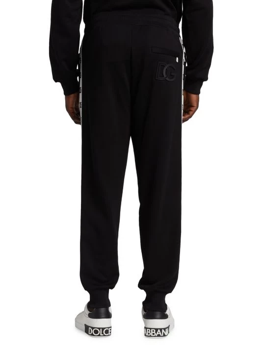 DOLCE&GABBANA Logo Tape Drawstring Jogger Sweatpants For Men 7 DOLCE&GABBANA Logo Tape Drawstring Jogger Sweatpants For Men - Image 5