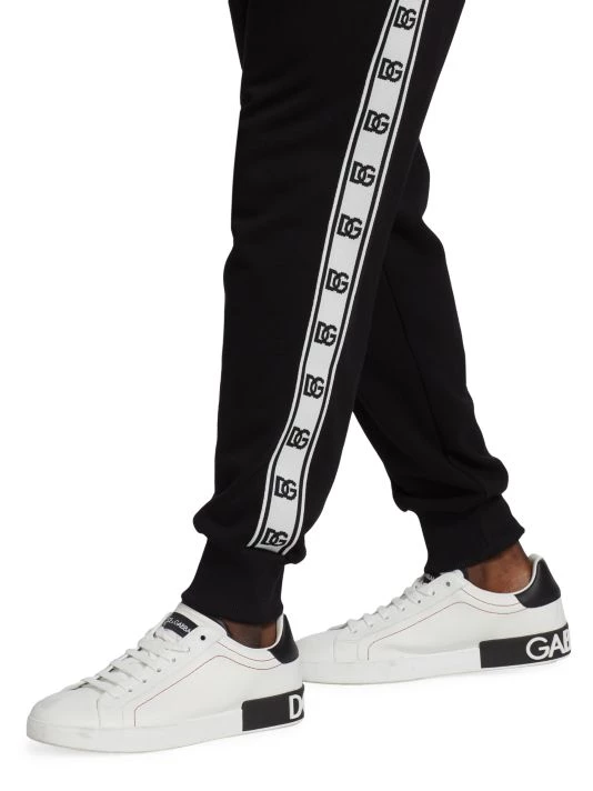 DOLCE&GABBANA Logo Tape Drawstring Jogger Sweatpants For Men 8 DOLCE&GABBANA Logo Tape Drawstring Jogger Sweatpants For Men - Image 6