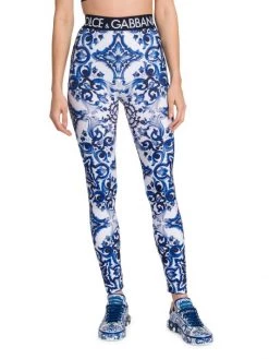 DOLCE&GABBANA Blu Mediterraneo Painterly Logo Leggings 10 DOLCE&GABBANA Blu Mediterraneo Painterly Logo Leggings -Deals DOLCE&GABBANA Store unnamed file 2330