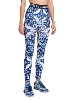 DOLCE&GABBANA Blu Mediterraneo Painterly Logo Leggings 11 DOLCE&GABBANA Blu Mediterraneo Painterly Logo Leggings -Deals DOLCE&GABBANA Store unnamed file 2331