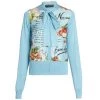 DOLCE&GABBANA Capri Printed Tie-Neck Cardigan 2 DOLCE&GABBANA Capri Printed Tie-Neck Cardigan -Deals DOLCE&GABBANA Store unnamed file 2348