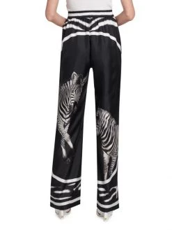 DOLCE&GABBANA Zebra Silk Zebra Graphic Pants -Deals DOLCE&GABBANA Store unnamed file 2364