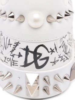 DOLCE&GABBANA Portofino Scribble Print Low-Top Sneakers For Men -Deals DOLCE&GABBANA Store unnamed file 2371