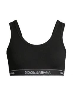 DOLCE&GABBANA Logo Band Sports Bra Black 8 DOLCE&GABBANA Logo Band Sports Bra Black -Deals DOLCE&GABBANA Store unnamed file 239