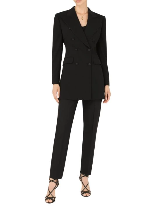 DOLCE&GABBANA Stretch Wool Tailored Pants 4 DOLCE&GABBANA Stretch Wool Tailored Pants - Image 2