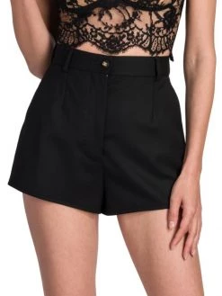 DOLCE&GABBANA Pleated Wool-Blend Shorts -Deals DOLCE&GABBANA Store unnamed file 2407