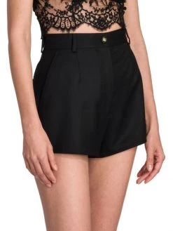 DOLCE&GABBANA Pleated Wool-Blend Shorts -Deals DOLCE&GABBANA Store unnamed file 2408