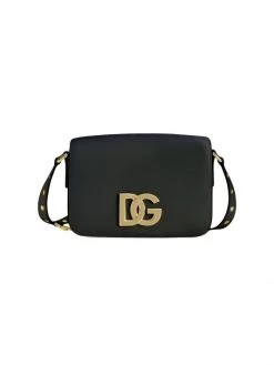 DOLCE&GABBANA Medium DG Millennials Leather Crossbody Bag