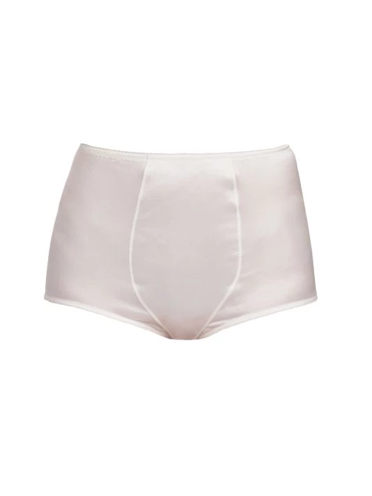 DOLCE&GABBANA Silk-Blend High-Waisted Boyshort Panty Bianco Naturale 6 DOLCE&GABBANA Silk-Blend High-Waisted Boyshort Panty Bianco Naturale - Image 4