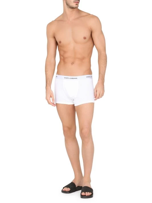 DOLCE&GABBANA Logo Boxer Briefs For Men Black 4 DOLCE&GABBANA Logo Boxer Briefs For Men Black - Image 2