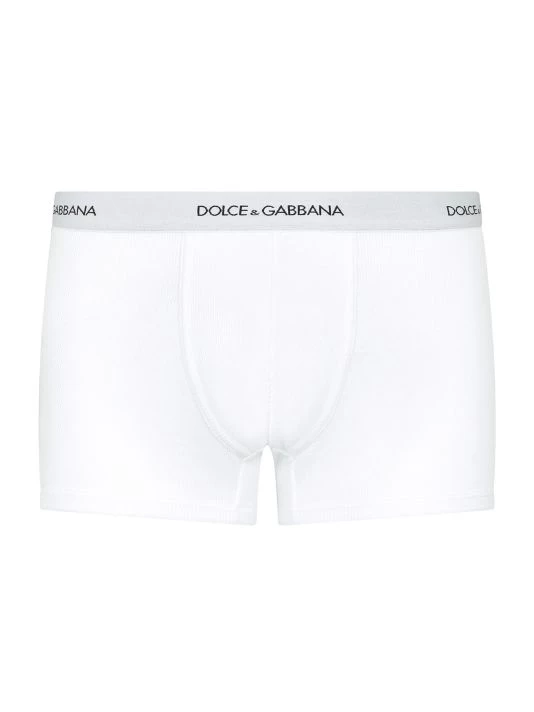 DOLCE&GABBANA Logo Boxer Briefs For Men Black 6 DOLCE&GABBANA Logo Boxer Briefs For Men Black - Image 4