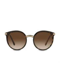 DOLCE&GABBANA 52MM Round Sunglasses Havana -Deals DOLCE&GABBANA Store unnamed file 2491