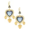 DOLCE&GABBANA 18K Yellow Gold Heart Cameo Earrings 2 DOLCE&GABBANA 18K Yellow Gold Heart Cameo Earrings -Deals DOLCE&GABBANA Store unnamed file 2521