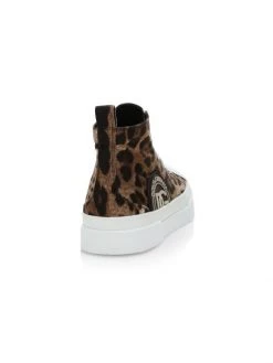 DOLCE&GABBANA Leopard-Print High-Top Sneakers For Men -Deals DOLCE&GABBANA Store unnamed file 255