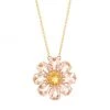 DOLCE&GABBANA 18K Yellow Gold, Morganite & Citrine Flower Necklace -Deals DOLCE&GABBANA Store unnamed file 2562