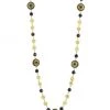 DOLCE&GABBANA 18K Yellow Gold Black Sapphire & Jade Necklace -Deals DOLCE&GABBANA Store unnamed file 2580