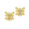 DOLCE&GABBANA 18K Yellow Gold Mixed Gemstone Butterfly Earrings 1 DOLCE&GABBANA 18K Yellow Gold Mixed Gemstone Butterfly Earrings -Deals DOLCE&GABBANA Store unnamed file 2582