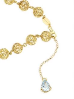 DOLCE&GABBANA 18K Yellow Gold & Multi-Stone Pendant Necklace -Deals DOLCE&GABBANA Store unnamed file 2591