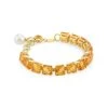 DOLCE&GABBANA 18K Yellow Gold, Citrine & 8-9MM South Sea Baroque Pearl Bracelet -Deals DOLCE&GABBANA Store unnamed file 2594