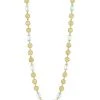 DOLCE&GABBANA 18K Yellow Gold Aquamarine Soutoir Necklace