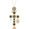DOLCE&GABBANA 18K Yellow Gold 7-8MM Freshwater Pearl Gemstone Cross Pendant Necklace -Deals DOLCE&GABBANA Store unnamed file 2598