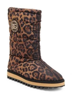DOLCE&GABBANA Leopard-Print Nylon City Boots For Men -Deals DOLCE&GABBANA Store unnamed file 260