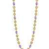 DOLCE&GABBANA 18K Gold Amethyst Sphere Necklace -Deals DOLCE&GABBANA Store unnamed file 2601