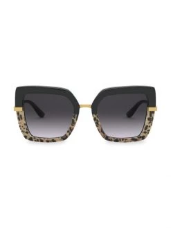 DOLCE&GABBANA 52MM Half-Print Butterfly Sunglasses Black Red 15 DOLCE&GABBANA 52MM Half-Print Butterfly Sunglasses Black Red -Deals DOLCE&GABBANA Store unnamed file 2609