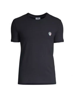 DOLCE&GABBANA Sport Crest Crew T-Shirt For Men Navy Blue -Deals DOLCE&GABBANA Store unnamed file 2641