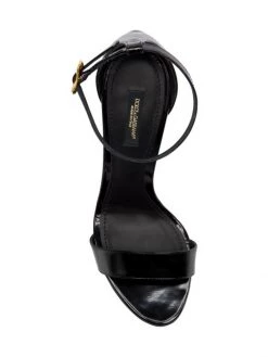 DOLCE&GABBANA Sculpted-Heel Patent Leather Sandals -Deals DOLCE&GABBANA Store unnamed file 2670