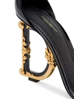 DOLCE&GABBANA Sculpted-Heel Patent Leather Sandals -Deals DOLCE&GABBANA Store unnamed file 2673