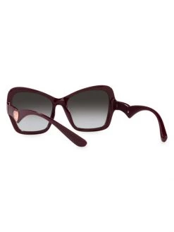 DOLCE&GABBANA 55MM Cat Eye Sunglasess Bordeaux -Deals DOLCE&GABBANA Store unnamed file 2677