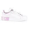 DOLCE&GABBANA Portofino Leather Sneakers Bianco Rosa -Deals DOLCE&GABBANA Store unnamed file 2713