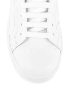 DOLCE&GABBANA Portofino Leather Sneakers Bianco Rosa -Deals DOLCE&GABBANA Store unnamed file 2716