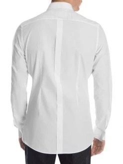 DOLCE&GABBANA Crown Collar Cotton Poplin Shirt For Men -Deals DOLCE&GABBANA Store unnamed file 2724